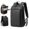comfortable ergonomic laptop backpack men daily commute