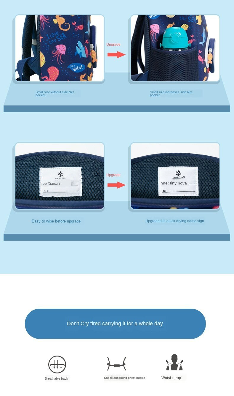 small children school bag lightweight