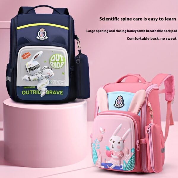 toddler school bag rabbit cartoon printed backpack