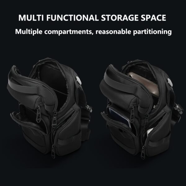 Tactical Cycling Leg Bag – Waterproof Motorcycle Waist & Crossbody Bag for Men (Lightweight Mobile Phone Pouch) 41 | PLANETKRON crossbody tactical leg bag waterproof durable design