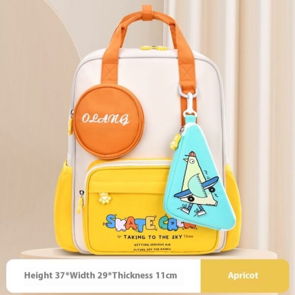 cute girls school backpack primary student large capacity bag