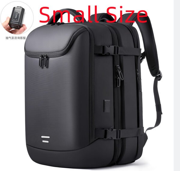 Tangcool Vacuum Compression Backpack for Men – Expandable Travel Laptop Bag, Large Capacity Business Backpack 29 | PLANETKRON tangcool expandable backpack daily use