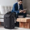 vacuum compression backpack business travel bag