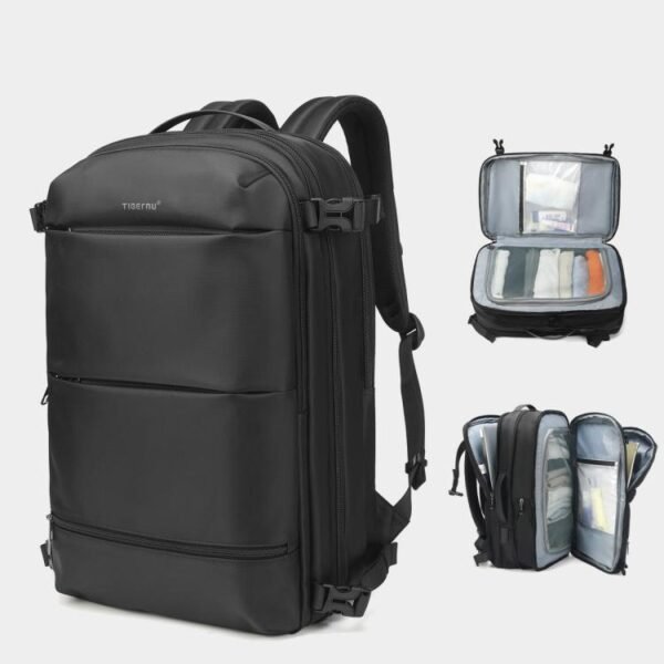 tigernu vacuum compression backpack 17 inch laptop waterproof
