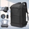 expandable backpack 27l to 37l travel laptop bag tigernu