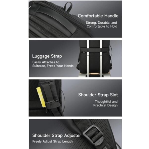 waterproof outdoor backpack large capacity hiking travel bag