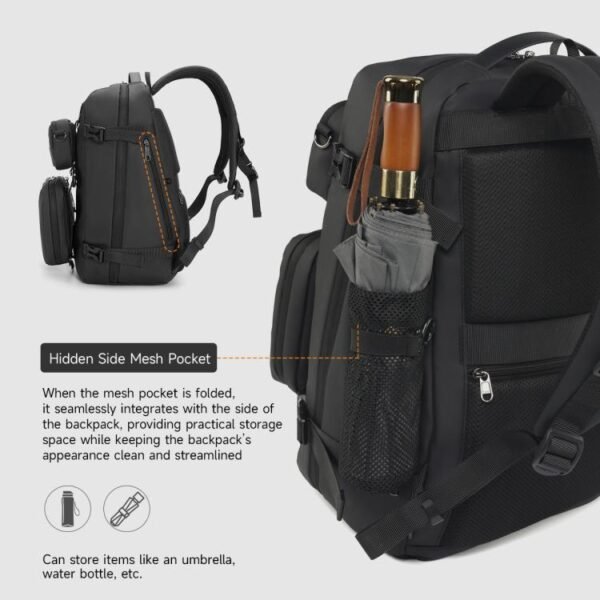 multifunction laptop backpack men commuting office travel bag