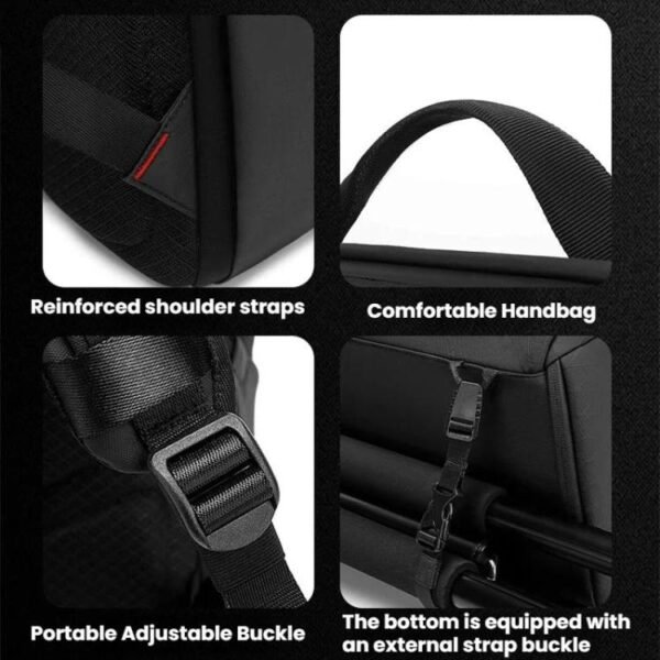 bange camera backpack adjustable chest strap ergonomic design