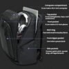 photography backpack with removable dividers camera lens storage
