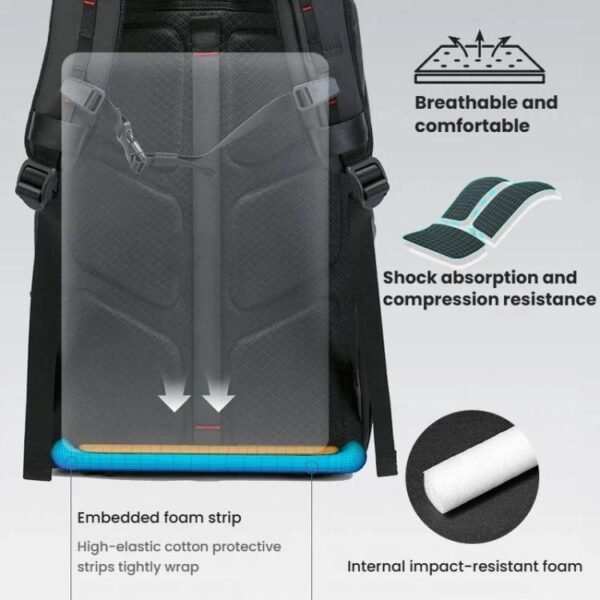 bange dslr backpack with laptop compartment and padding