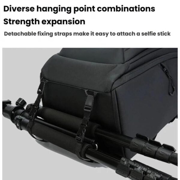 shockproof camera backpack foam padding protection gear