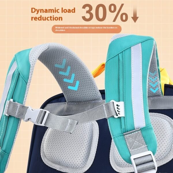 primary school backpack spine protection large book bag