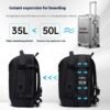 multifunction backpack men travel office