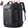 men laptop backpack expandable design tangcool