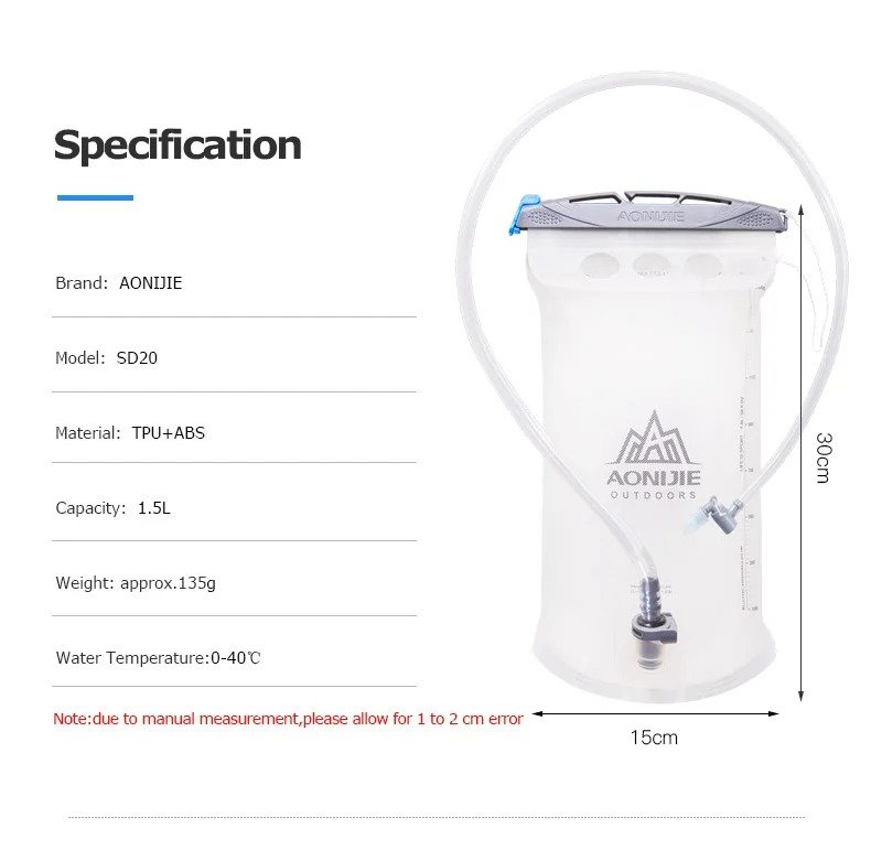 Aonijie Hydration Water Reservoir Pack – BPA-Free Bladder for Running, Hiking & Cycling (Outdoor Sports Water Bag) 43 | PLANETKRON description imageH04603cceed39444bafb89d00a5492c3e7 | PLANETKRON